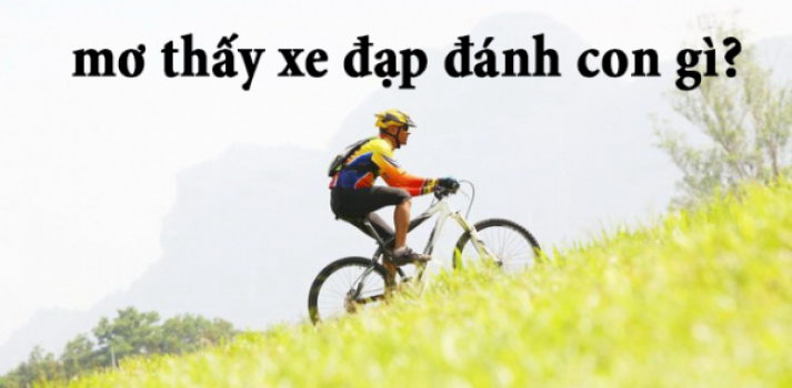 giấc mơ thấy đi xe đạp