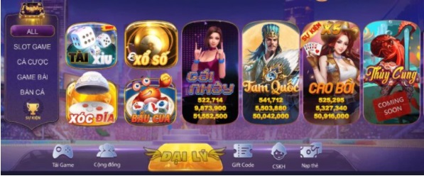 Những dòng game thịnh hành trên Ponvip Club